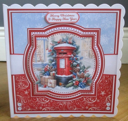 CHRISTMAS POSTBOX by Johanna Lambert