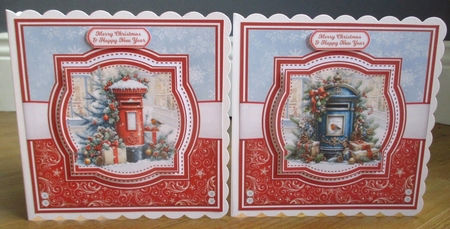 CHRISTMAS POSTBOX by Johanna Lambert