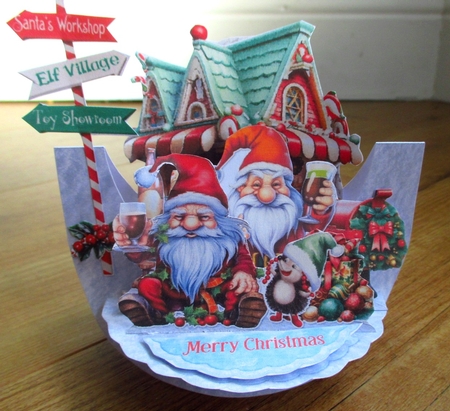 Countdown to Christmas 26 Rock-the-Shelf Card Mini Kit by Johanna Lambert