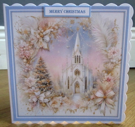 Christmas Churches 3 by Johanna Lambert