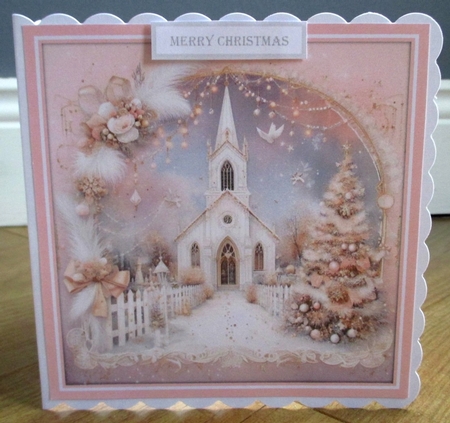 Christmas Churches 3 by Johanna Lambert