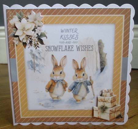 Winter bunnies by Johanna Lambert