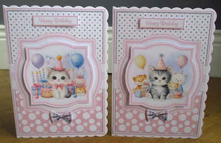 BIRTHDAY CATS by Johanna Lambert