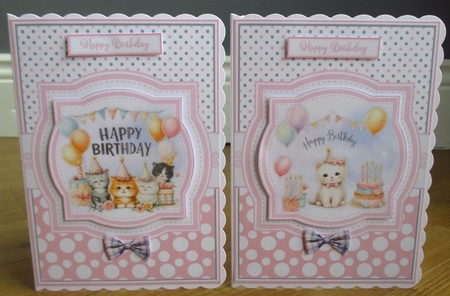 BIRTHDAY CATS by Johanna Lambert