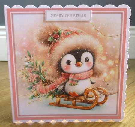 Penguin Sledge Ride by Johanna Lambert