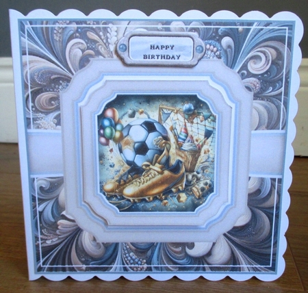 A Football Celebration Mini Page Kit  by Johanna Lambert