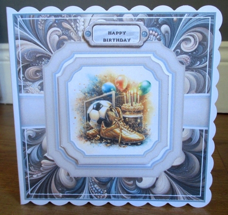 A Football Celebration Mini Page Kit  by Johanna Lambert