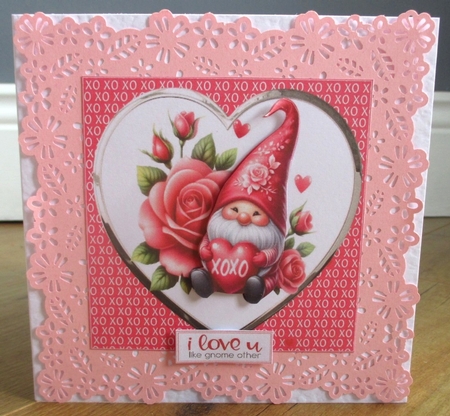 6X6 You Gnome I love you choice of five mini kit by Johanna Lambert