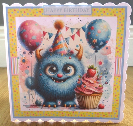 Monster Birthday 1 by Johanna Lambert