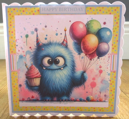 Monster Birthday 1 by Johanna Lambert