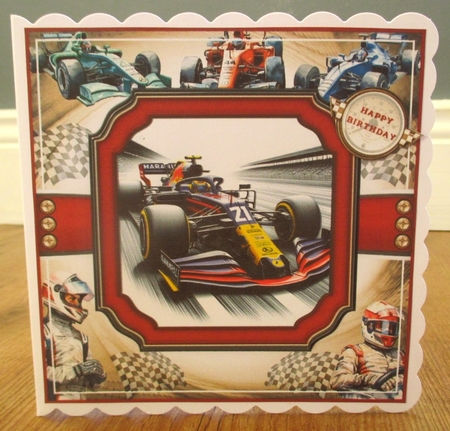 Formula 1 Mini Page Kit  by Johanna Lambert