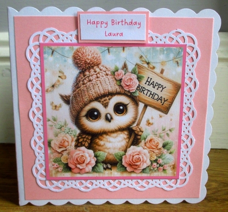 Birthday Owls by Johanna Lambert