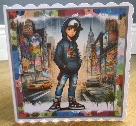 Urban City Teen Boys 2 by Johanna Lambert