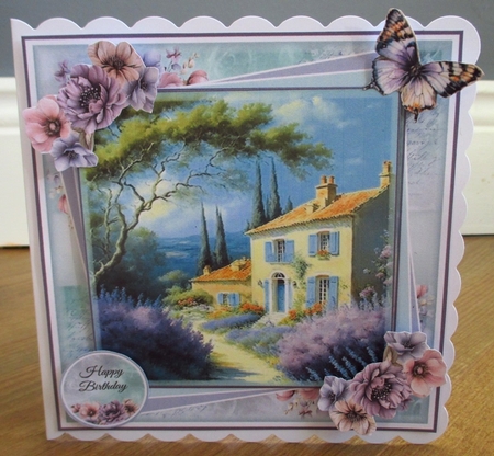 Lavender Whispers Mini Page Kit by Johanna Lambert