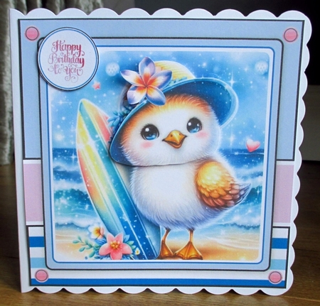 Surfer Chic Birthday by Johanna Lambert
