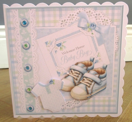Welcome Baby Boy Mini Kit by Johanna Lambert