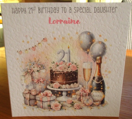 21st Birthday cakes 1 by Johanna Lambert