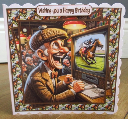 Betting Bob 8x8 by Johanna Lambert