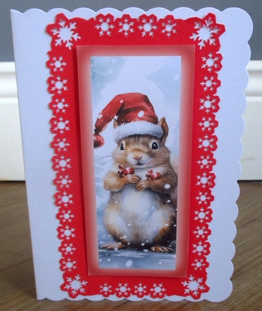 Christmas Animals & Snowmen DL Toppers OR Bookmarks x 12 by Johanna Lambert