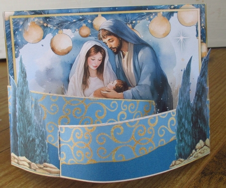 Holy Night Nativity Bendi Fold Kit by Johanna Lambert