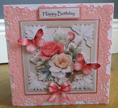 Vintage Roses & Butterflies Mini Kit by Johanna Lambert