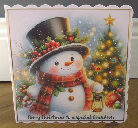 Snowman by Johanna Lambert