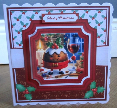 MERRY CHRISTMAS PUDDING by Johanna Lambert