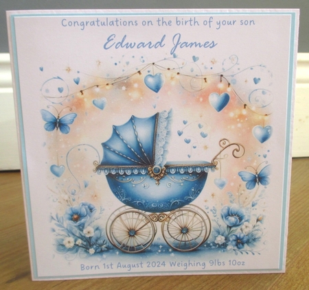 Blue Prams by Johanna Lambert