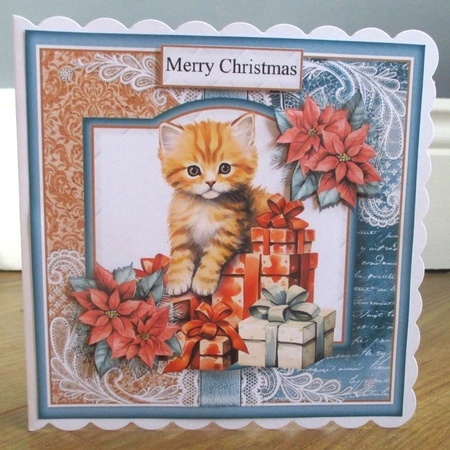 Christmas Kitty by Johanna Lambert