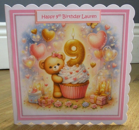 Birthday Cupcake Bears Ages 7,8,9,10 by Johanna Lambert