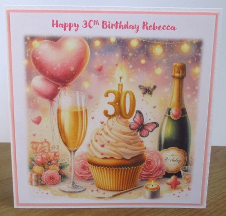 Birthday Cupcake Bears Ages 18,21,30 by Johanna Lambert