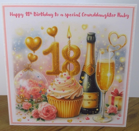 Birthday Cupcake Bears Ages 18,21,30 by Johanna Lambert