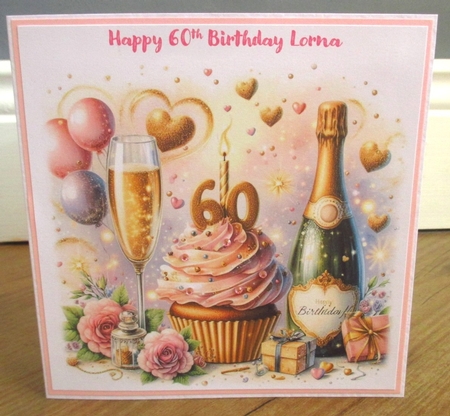Birthday Cupcake Bears Ages 40,50,60 by Johanna Lambert