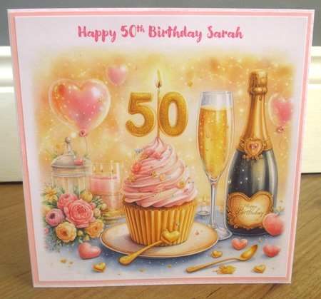 Birthday Cupcake Bears Ages 40,50,60 by Johanna Lambert