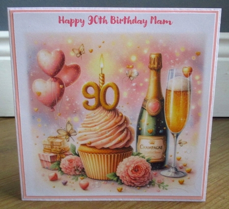 Birthday Cupcake Bears Ages 70,80,90 by Johanna Lambert