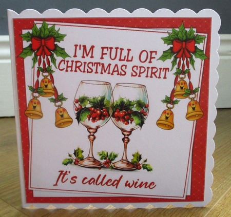 7x7 Christmas funnies choice of four mini kit by Johanna Lambert