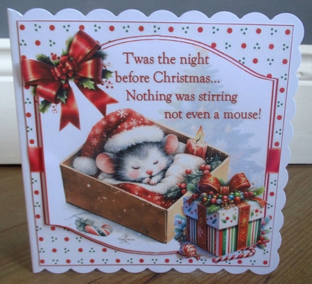 7x7 the Christmas mouse choice of four mini kit by Johanna Lambert