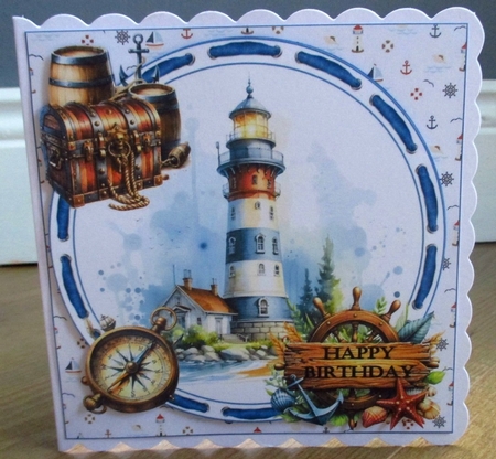 7x7 Its a nautical life by Johanna Lambert