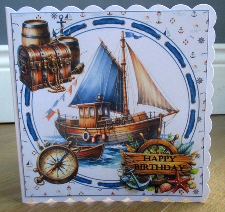 7x7 Its a nautical life by Johanna Lambert
