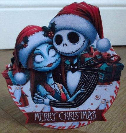 Jack & Sally Rocker Card 2.0 by Johanna Lambert