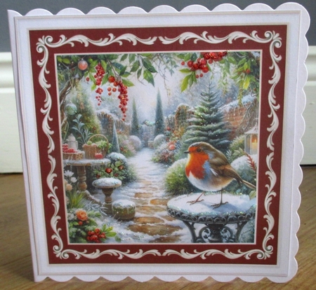 Robins Mini Kit & Gift Tag (Christmas or Winter Birthday) by Johanna Lambert