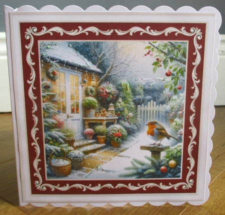 Robins Mini Kit & Gift Tag (Christmas or Winter Birthday) by Johanna Lambert