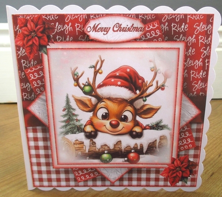 Cute Reindeer Mini Kit by Johanna Lambert