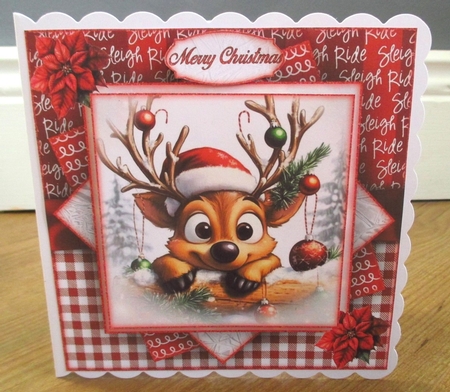 Cute Reindeer Mini Kit by Johanna Lambert