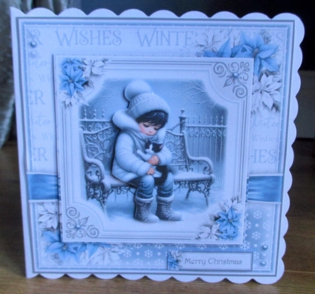 The Christmas Kitten (Little Boy) by Johanna Lambert