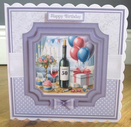 BIRTHDAY WINE - 30, 40, 50 by Johanna Lambert