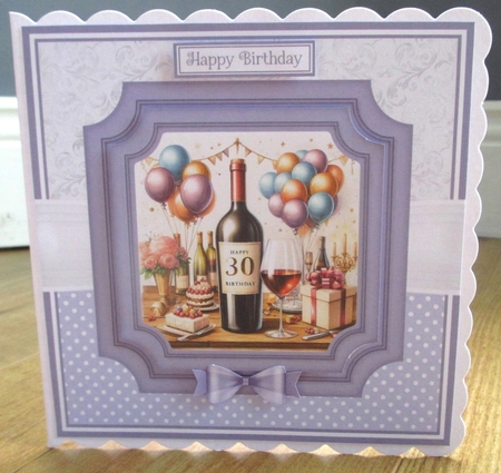 BIRTHDAY WINE - 30, 40, 50 by Johanna Lambert