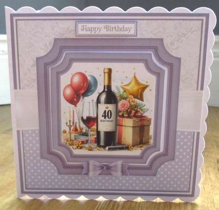 BIRTHDAY WINE - 30, 40, 50 by Johanna Lambert