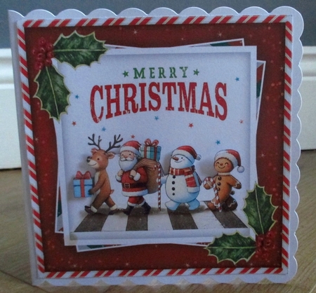 Christmas Crossing Mini Kit by Johanna Lambert