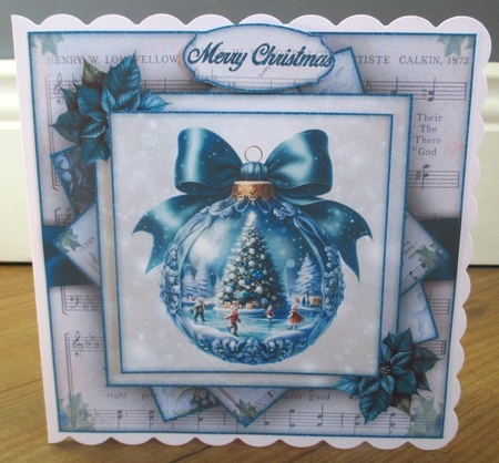 Winter Bauble Mini Kit 2 7X7 by Johanna Lambert